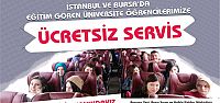 Gölcük'te ücretsiz öğrenci servisi