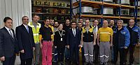 Güzeloğlu'ndan Pirelli fabrikasına ziyaret