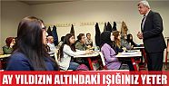  Karaosmanoğlu ‘’Ayyıldız’ın altındaki gençliğin ışığı yeter’’