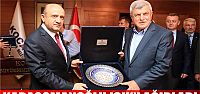 Karaosmanoğlu, Bakan Işık’ı ağırladı