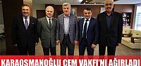  Karaosmanoğlu, Cem Vakfını konuk etti