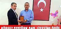 Körfez Atatürk Anadolu lisesine çevre ödülü