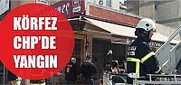 Körfez CHP'de yangın paniği