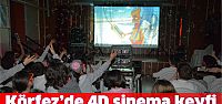 Körfez'de 4D sinema keyfi