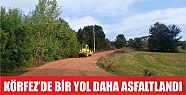  Körfez’de bir yol daha asfaltlanıyor