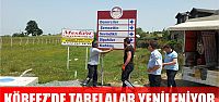 Körfez'de tabelalar yenileniyor