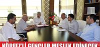  Körfezli gençler ‘meslek’ edinecek