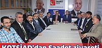 KOTSİAD'dan Saadet Körfez'e ziyaret