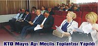  KTO Mayıs Ayı Meclis Toplantısı Yapıldı