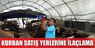  Kurban satış yerlerine Büyükşehir’den ilaçlama