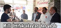  Milli İttifak adayları her yerde