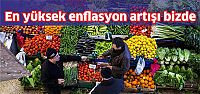 OECD'de en yüksek enflasyon artışı Türkiye'de