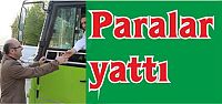 Otobüsçülerin parası yattı