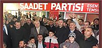 Saadet Körfez sokaklara taştı