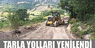  Tarla yolları yenilendi