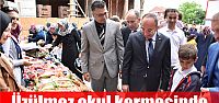 Üzülmez okul kermesine katıldı