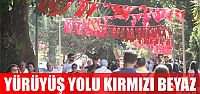  Yürüyüş Yolu, Kırmızı-Beyaza büründü