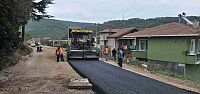 Zuhal Caddesi asfaltlandı