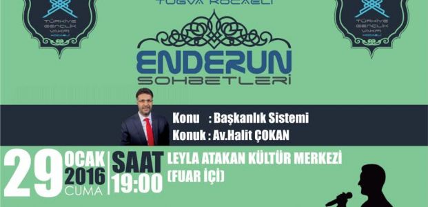  TÜGVA KOCAELİ’DE ENDERUN SOHBETLERİ BAŞLIYOR