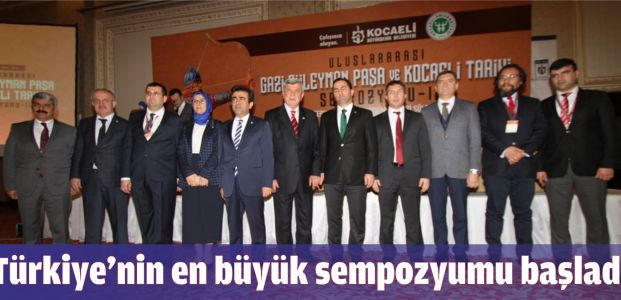 Türkiye’nin en büyük yerel tarih sempozyumu başladı