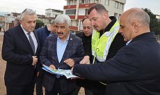 Körfez Devlet Hastanesi ek binası hızla yükseliyor