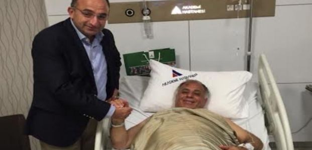  Üzülmez’den Altınkaya’ya geçmiş olsun ziyareti