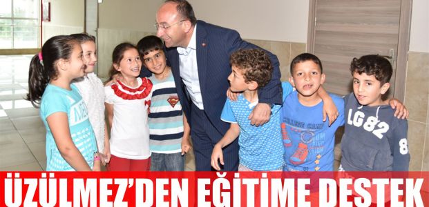 Üzülmez’den eğitime teknolojik destek