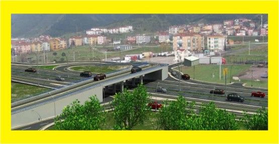 Yarımca Köprülü Kavşak çalışmaları hızla ilerliyor