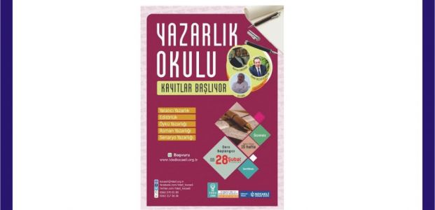 Yazarlık Okulu kayıtları başladı