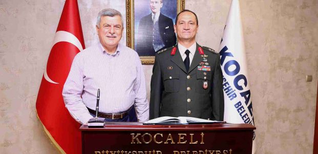 Yeni Komutandan Başkana Ziyaret