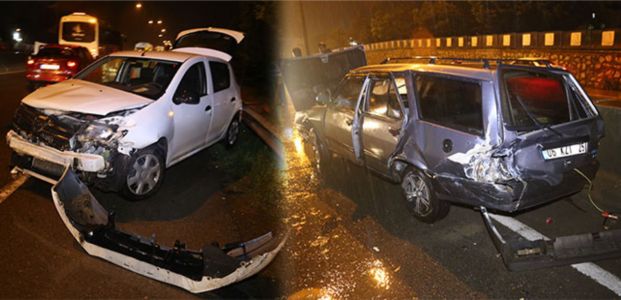  Yeniköy'de trafik kazası:2 yaralı